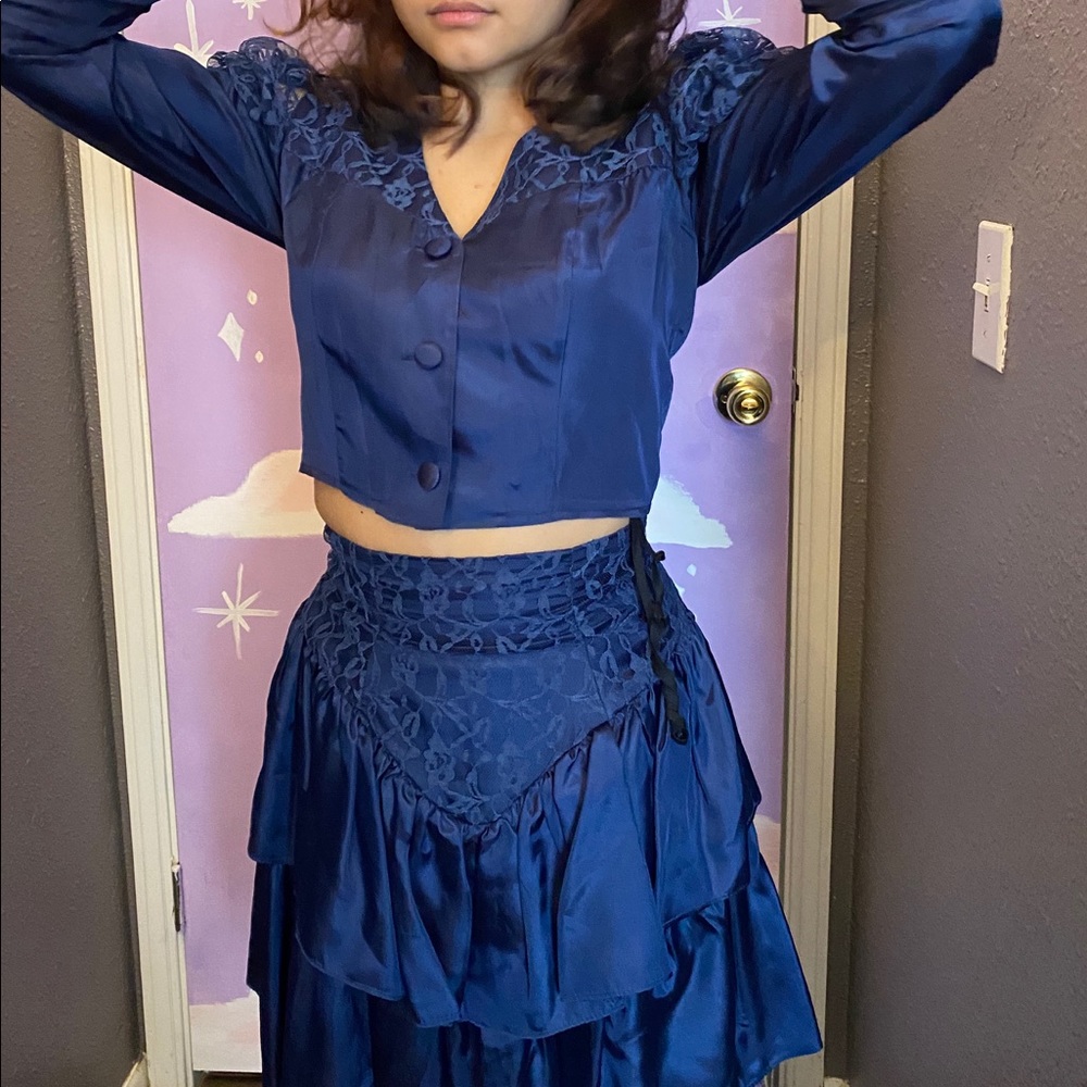 Two piece vintage dress